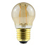 Set of festoon lights with 2.5W filament bulbs, 2000K, Ø45, amber glass - without dimmer