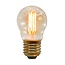 Set of festoon lights with 2.5W filament bulbs, 2000K, Ø45, amber glass - without dimmer