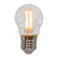 Festoon lights with 2.5W or 4.5W filament bulbs, 2200K-2700K, Ø45, transparent glass, dim-to-warm - with dimmer, 5m - 100m sets