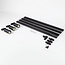 1-phase track system set of 3 metres with Jill spotlights, black