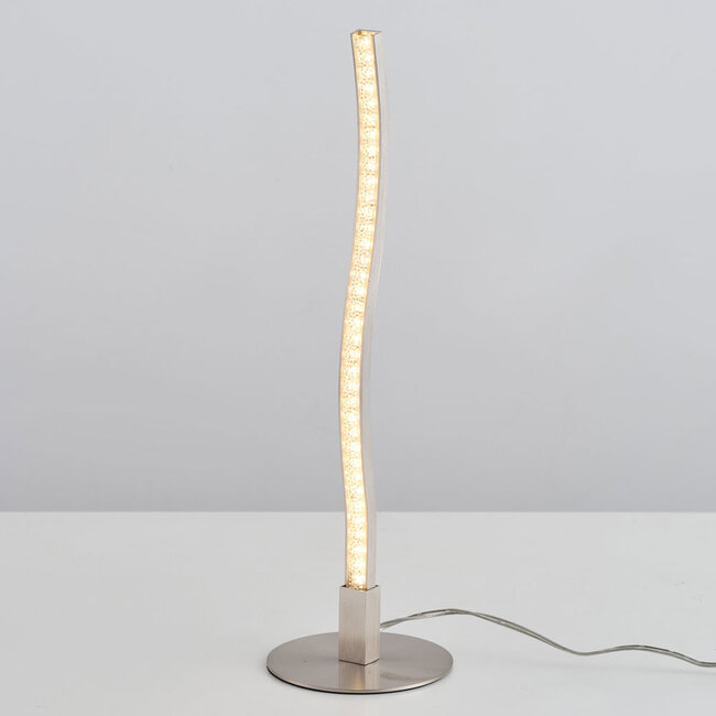 Minimalist table lamp with integrated LEDs - Vinti