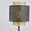 Ava table lamp - black with gold