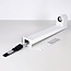 Industrial bollard outdoor light Simone, 50 cm - white