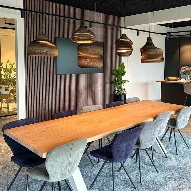 Cardboard pendant lamp - Maeve