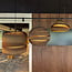 Paper fiber pendant light Emily - natural