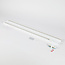 Modern 1-phase track lighting system 1.5 metres with Jill track lights - white