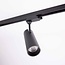 Modern 1.5 metre single-phase track lighting system with Juliette spotlights - ceiling lights