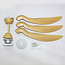 Ceiling fan Wieke with LEDs and adjustable colour temperature - wood look