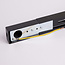 1-phase track lighting system 3 metres - Romain black with cobalt blue