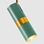 1-phase track system set 3 metres with Remi spotlights, blue and gold