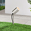 Modern garden spotlight stainless steel - Chad