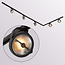 Modern single-phase track system 3x 1 metre with Skaly spots - Ceiling lamp