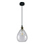 1-bulb pendant light Verona - clear glass