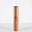 Modern garden lamp post in wood look - Julio