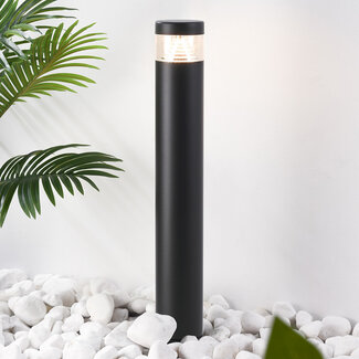 Garden lamp post Tadeo with ground stake - black Garden lamp post Tadeo with ground stake - black