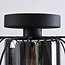 Designer ceiling light with smoked glass - Dide