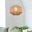 Bohemian pendant light Papel - hand-braided rope