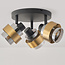 Ceiling light with 3 adjustable spotlights - Emas