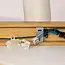 Wooden ceiling lamp with 3 spots - Victoria