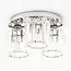 Ceiling light with crystals - Kiara