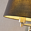 Wall lamp with black shade - Abella