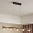 Modern 5-light pendant lamp Martha with integrated LEDs, dimmable