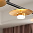Modern 5-light pendant lamp Martha with integrated LEDs, dimmable