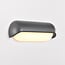 Outdoor wall light Zach - black with integrated LED