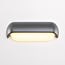 Outdoor wall light Zach - black with integrated LED