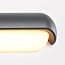 Outdoor wall light Zach - black with integrated LED