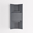 Black wall light for outdoors - Benjamin