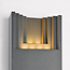 Outdoor wall light Benjamin - anthracite with integrated LED