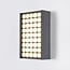 Outdoor wall light Melina - black with integrated LED