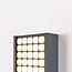 Outdoor wall light Melina - black with integrated LED