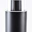 Stainless steel floor lamp Stella black, 50 cm