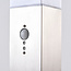 Stainless steel outdoor floor lamp Leopoldo with sensor - 45 cm