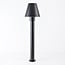 Outdoor floor lamp Bruno with sensor - 80 cm in black