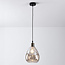 1-bulb pendant light Verona - cognac