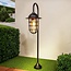 Rural floor lamp Dave - black