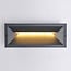 Recessed outdoor wall light Aston - with integrated LED