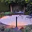 Industrial garden lamp post Simone 100 cm - anthracite