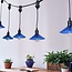 Shade for Festoon bulbs - blue
