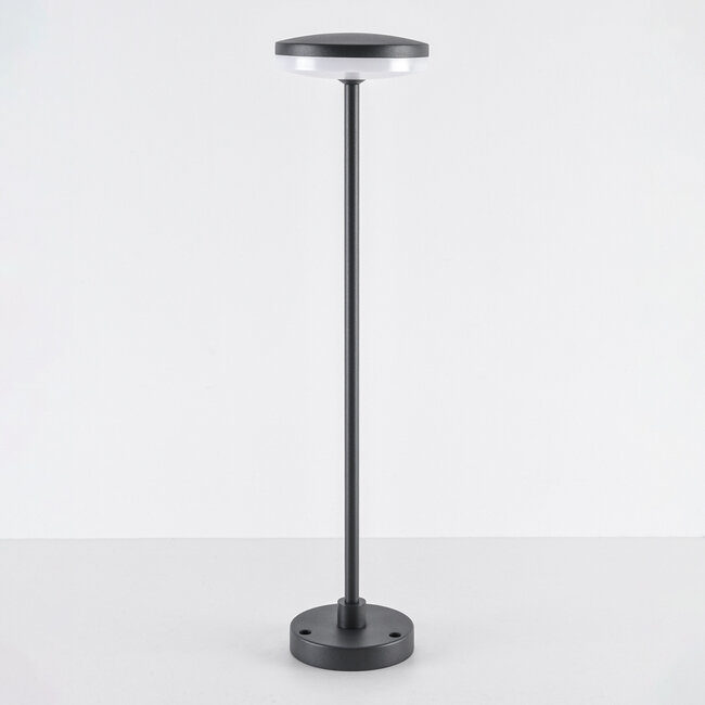 Outdoor floor lamp Svala in anthracite - 60 cm with integrated LED