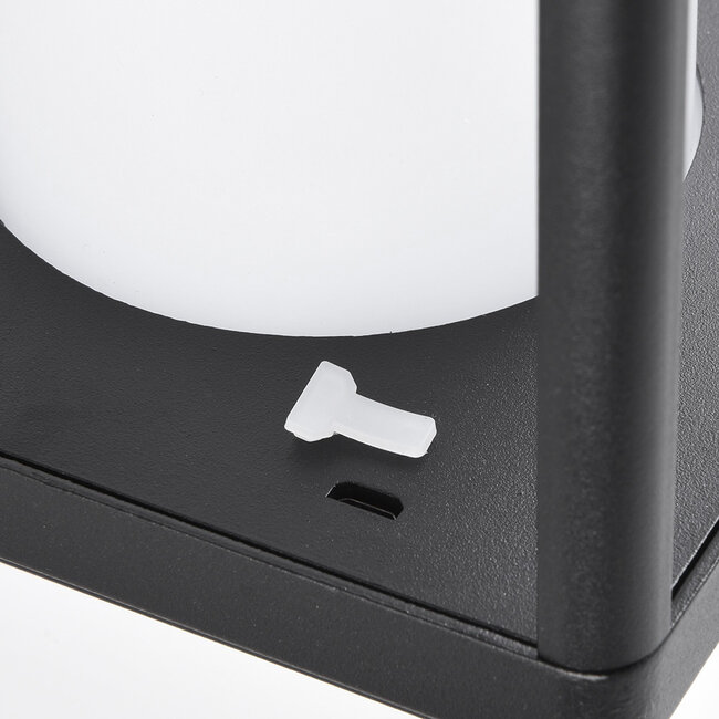 Rechargeable table lamp Luxor with integrated LED