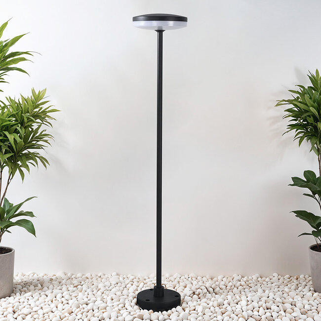 Path lamp Svala for outdoors with ground stake, 80 cm - anthracite