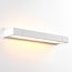 Rotatable wall lamp Sirle 45 cm in white