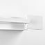 Rotatable wall lamp Sirle 60 cm in white