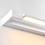 Rotatable wall lamp Sirle 60 cm in white