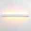 Modern indoor wall light with 360° rotating LEDs, 60 cm - Sirle