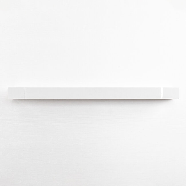 Rotatable wall lamp Sirle 60 cm in white